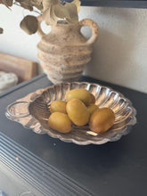 Load image into Gallery viewer, Vintage Large Silver Shell Catch All Vide Poche Dish Bowl
