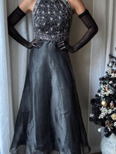 Load image into Gallery viewer, Vintage Black Maxi Skirt Made in USA
