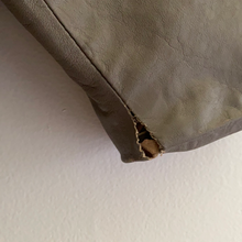 Load image into Gallery viewer, Vintage Taupe Leather Blazer
