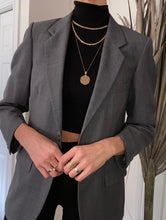 Load image into Gallery viewer, Vintage Grey Blazer
