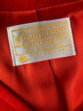 Load image into Gallery viewer, Vintage Cropped Cherry Red Wool Jacket
