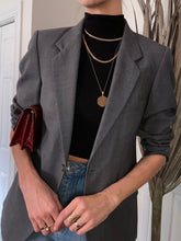 Load image into Gallery viewer, Vintage Grey Blazer
