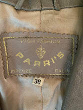 Load image into Gallery viewer, Vintage Taupe Leather Blazer
