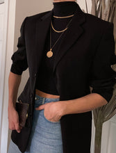 Load image into Gallery viewer, Vintage Oversized Blazer
