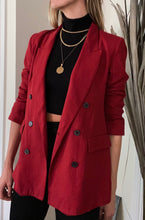 Load image into Gallery viewer, Secondhand Red Zara Blazer
