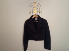 Load image into Gallery viewer, Vintage Cropped Mohair Blazer
